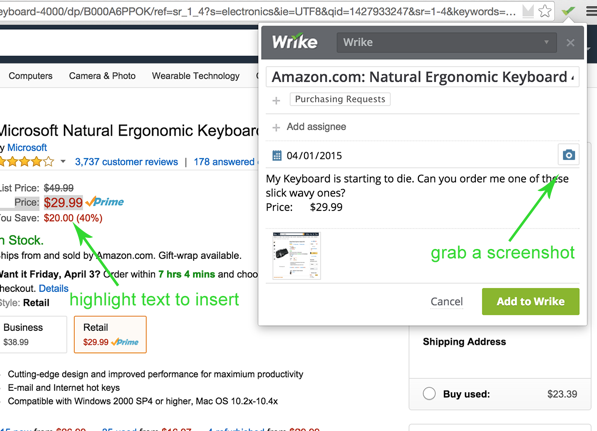 Three Ways to Wrike It Down with Wrike's Google Chrome Extension