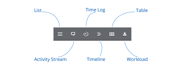Wrike Graphite navigation